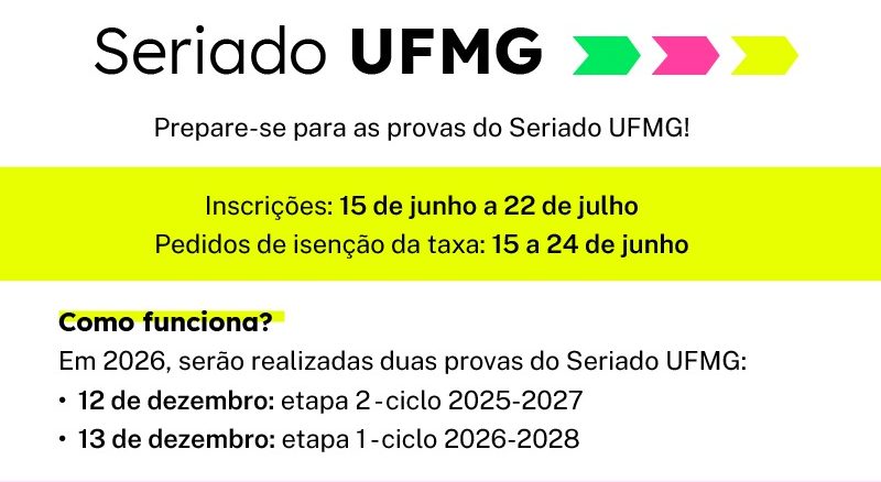 Vestibular Seriado UFMG