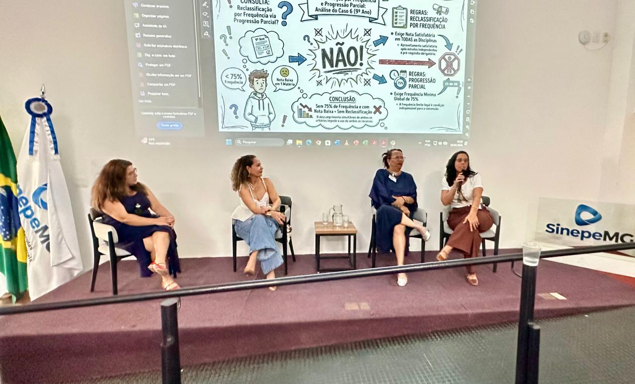 SRE Ponte Nova participa de Encontro Presencial de Coordenadores de Inspeção Escolar em Belo Horizonte